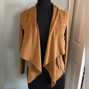 Faux Suede Brown Jacket